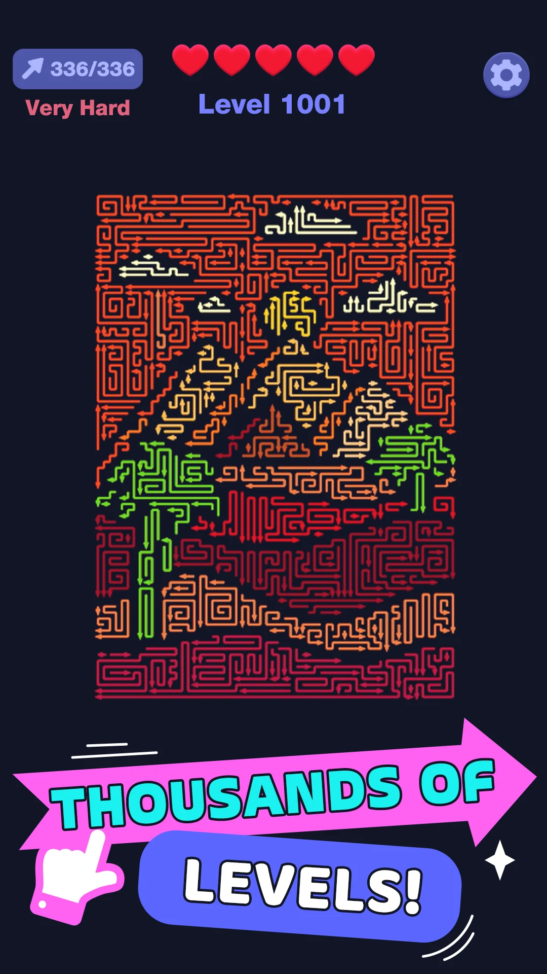 Color Maze Master: Tap & Clear screenshot